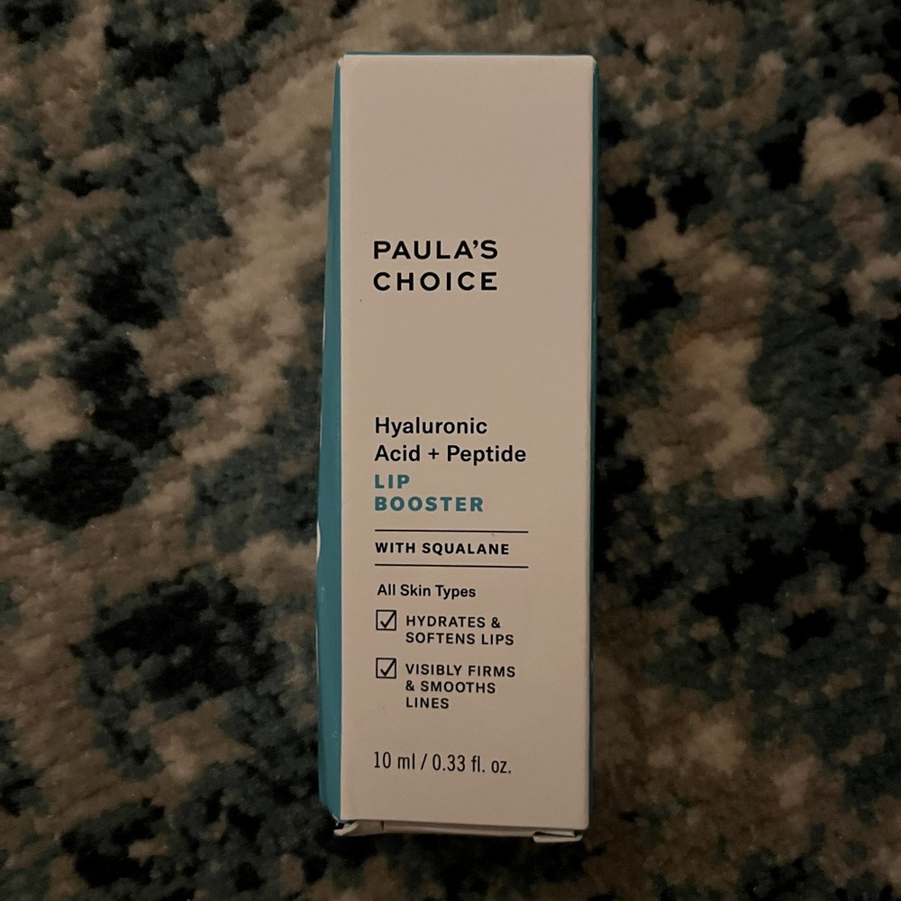 Paula’s Choice Hyaluronic Acid Lip Booster New in Box Full Size .33 fl. oz.